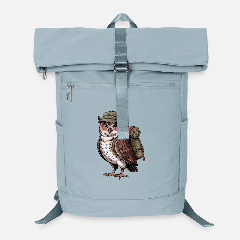 Aventure de la chouette errante Sac à dos ordinateur