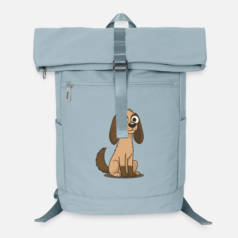 Neugieriger Cartoon-Beagle Laptop-Rucksack 