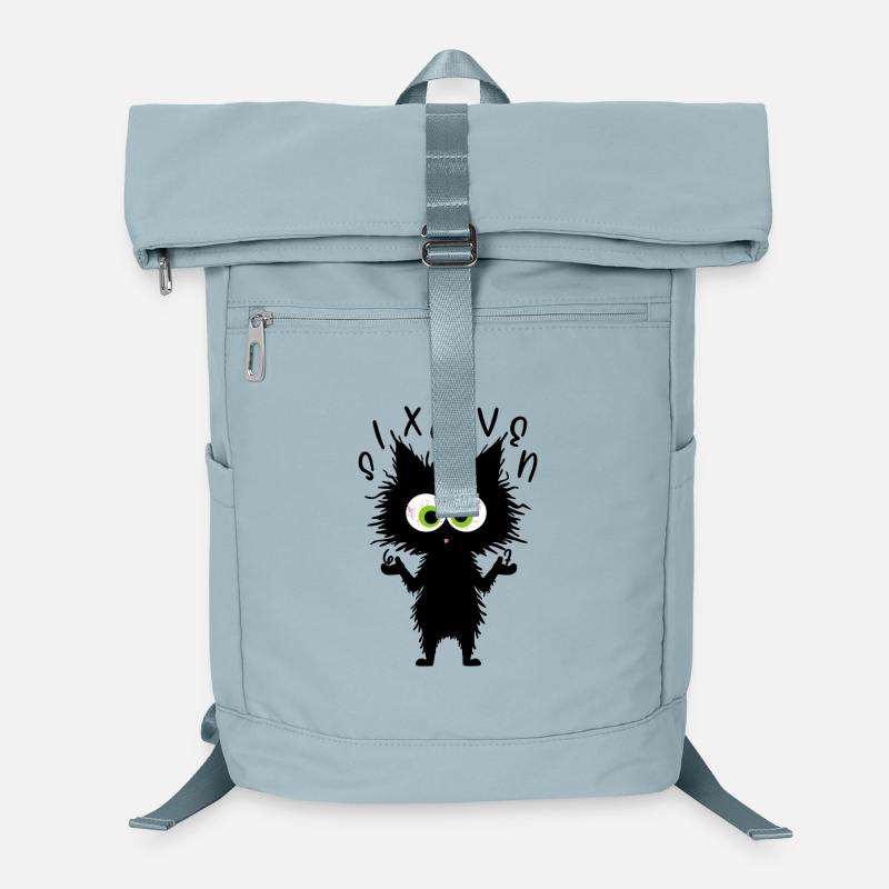 67 Mèmes Funny Cat Six Seven Sac à dos ordinateur