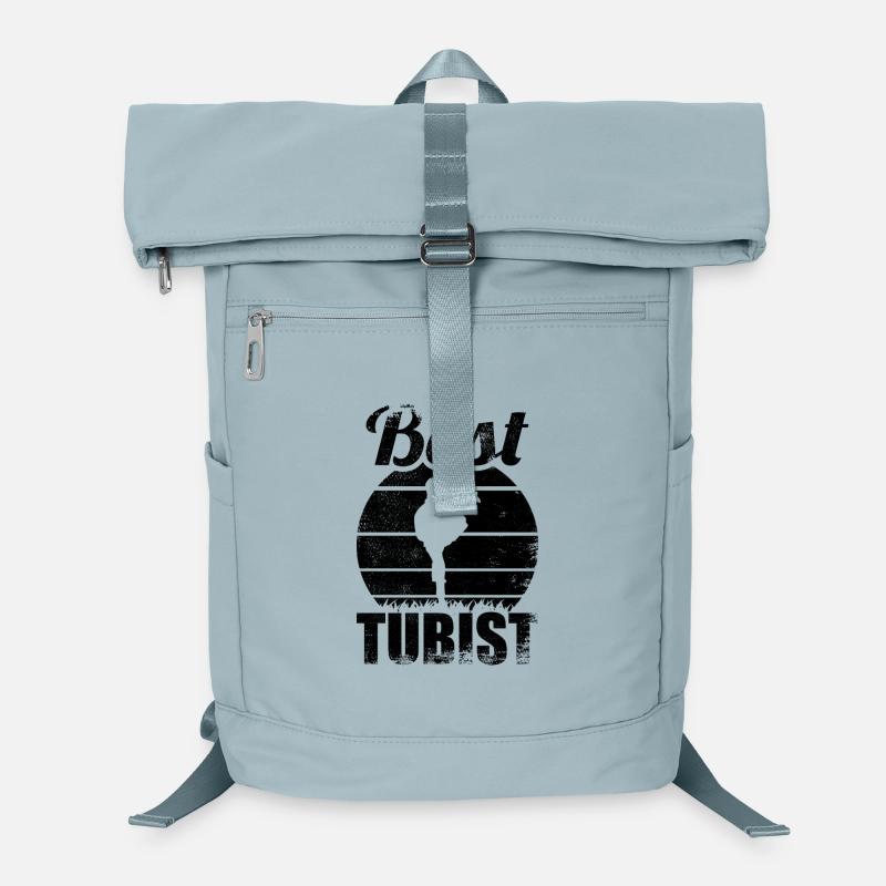 Funny tuba player Laptop Backpack