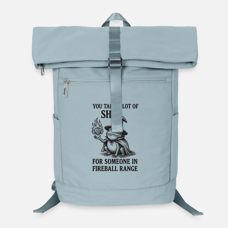Fireball Range – RPG Magicien Grenouille Drôle Sac à dos ordinateur