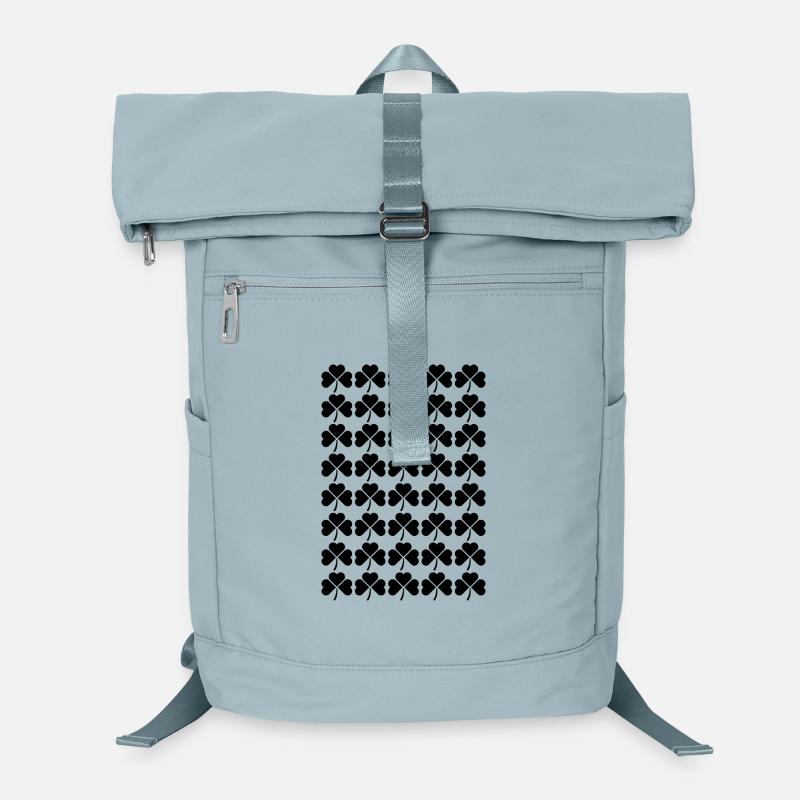 Irish Clover pattern design Laptop Backpack