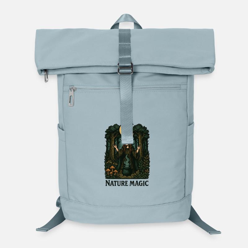 Waldhexe Mondzauber - Laptop-Rucksack  - Eisblau