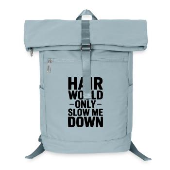 Hair Would Only Slow Me Down - Laptop Backpack - ice blue - Front