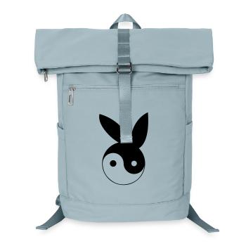 Ying und Yang mit Bunny Ohren - Laptop-Rucksack  - Eisblau - Vorne