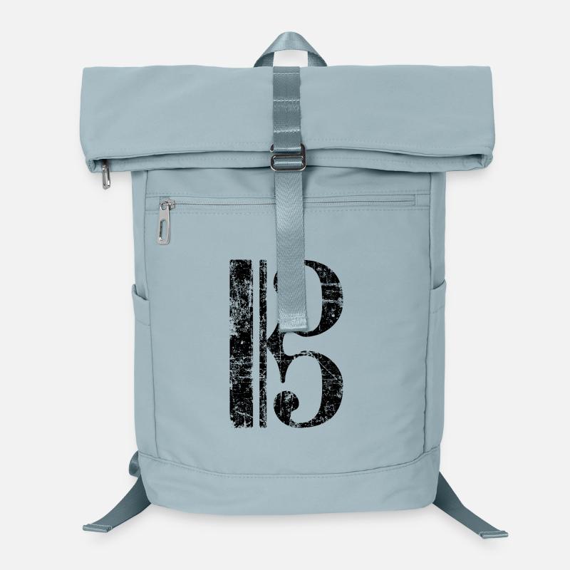 Viola Key, ténor clef, clef d'alto Sac à dos ordinateur