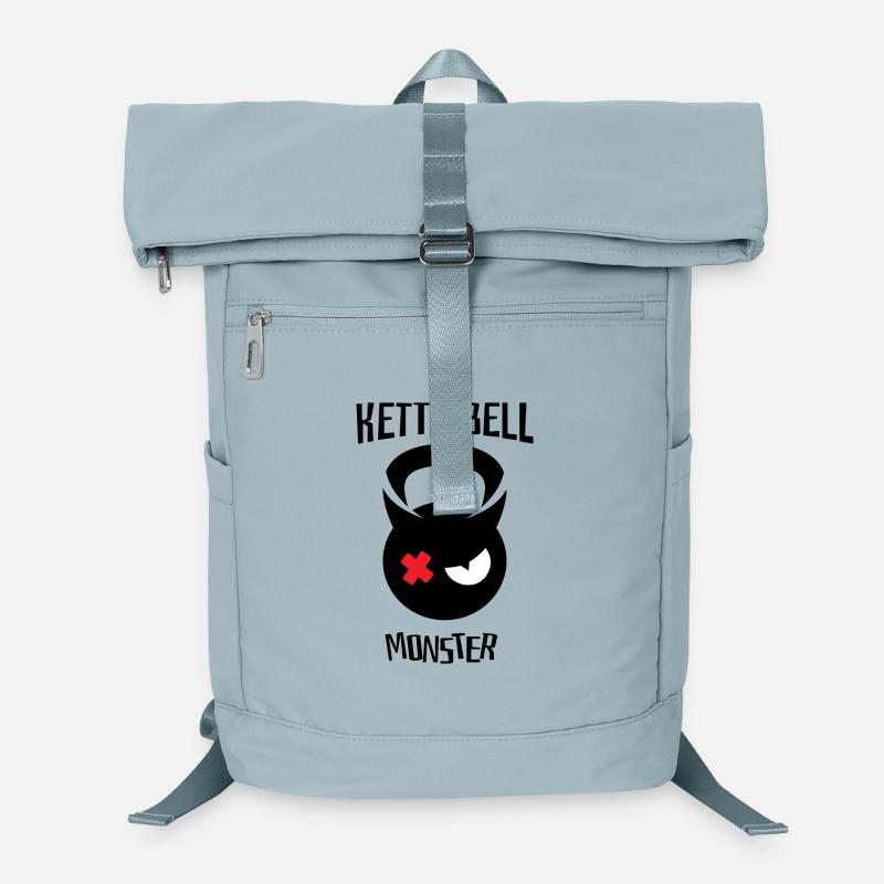 kettlebell monster 002 Laptop Backpack