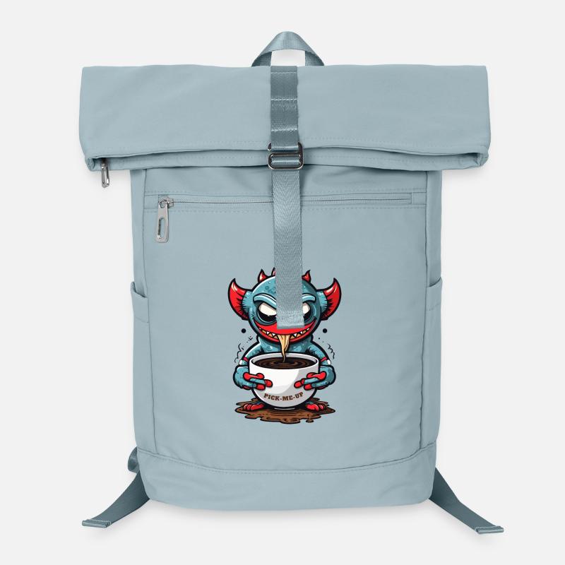 Monstre de café Sac à dos ordinateur