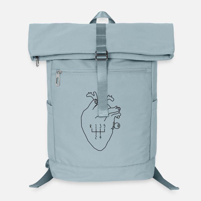 Heart Gear Shift Driver Laptop Backpack