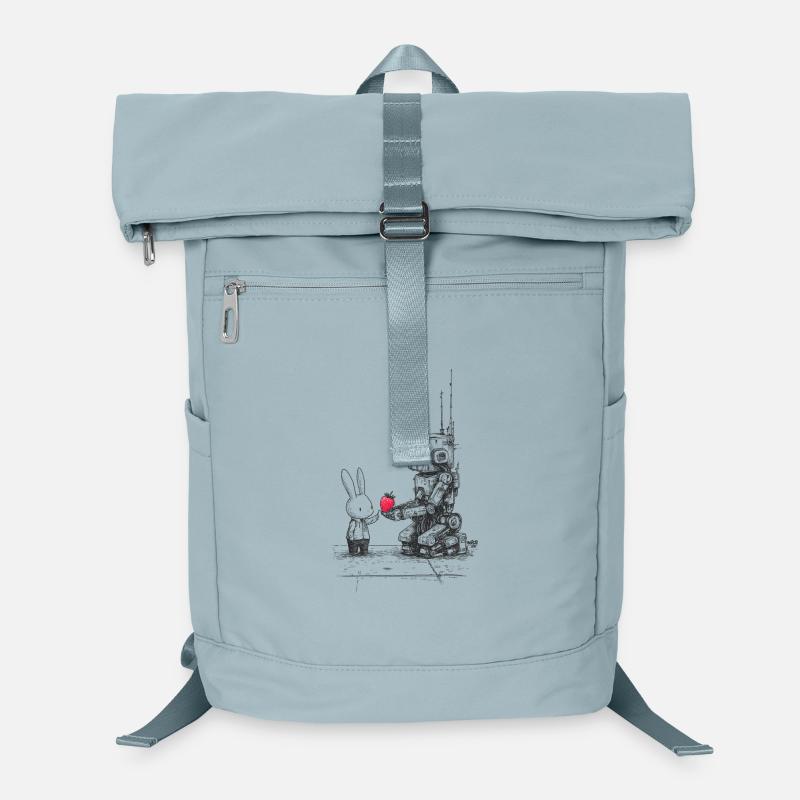 Strawberry Robot Laptop Backpack