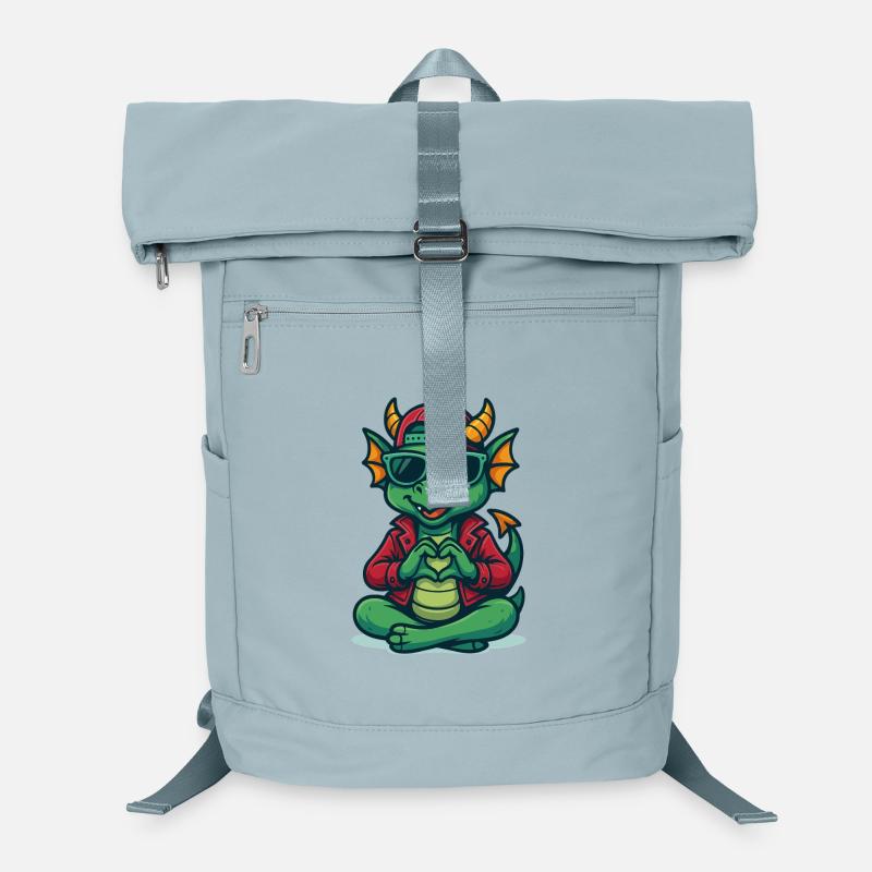 Cool Dragon Love Laptop Backpack