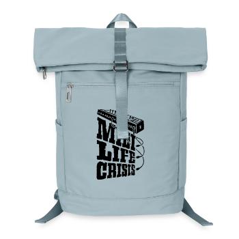 Midi life crisis - Laptop-Rucksack  - Eisblau - Vorne