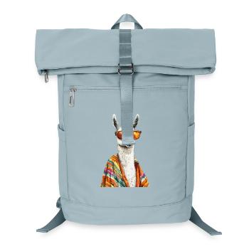 lama - Laptop Backpack - ice blue - Front