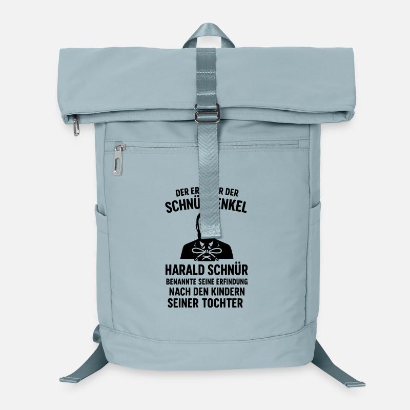 Schnürsenkel Erfinder Witziger Spruch Laptop-Rucksack 