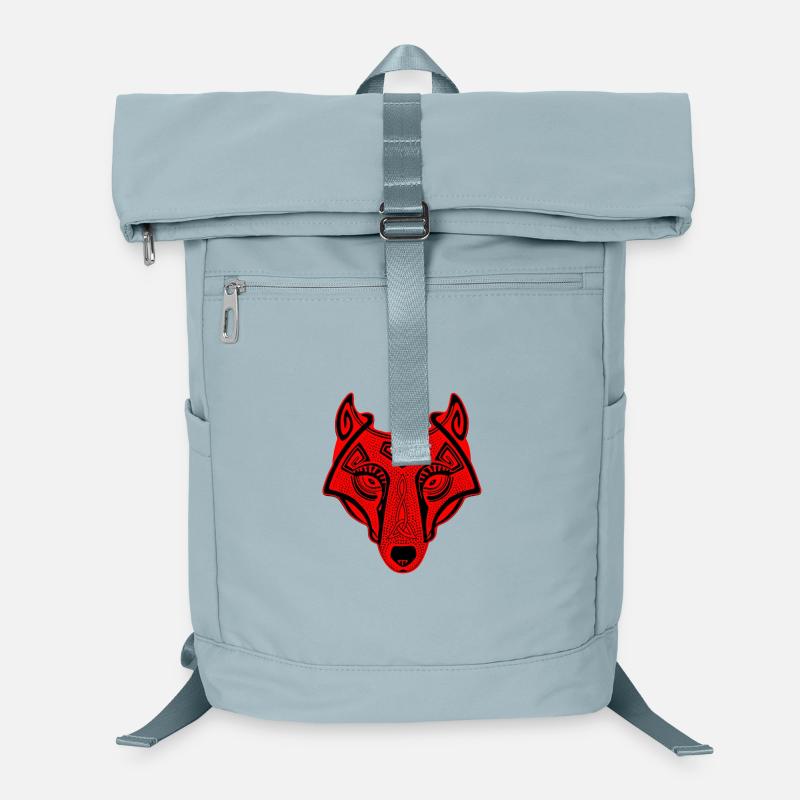 Wikingerwolf Fenrir walhalla Laptop-Rucksack 