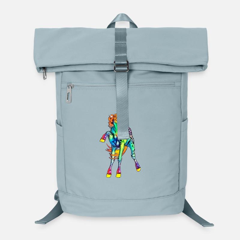 Cheval néon Sac à dos ordinateur