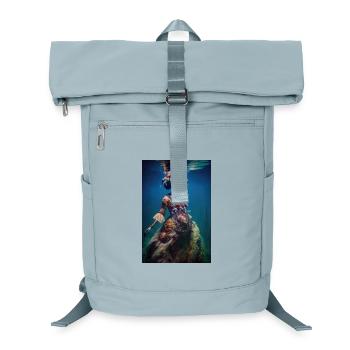 Geisha zombie underwater - Laptop Backpack - ice blue - Front