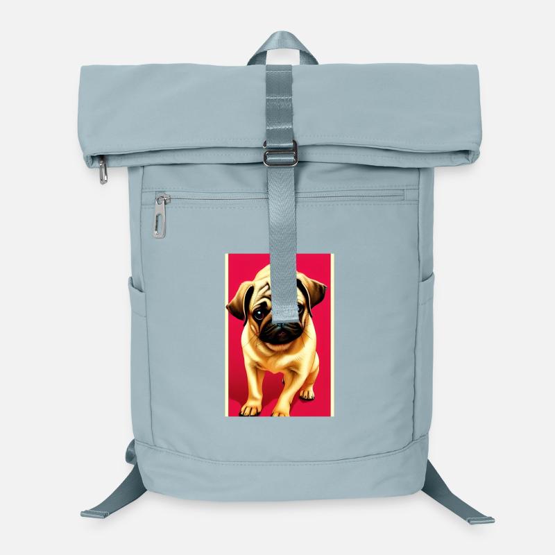 Mops Hund Laptop-Rucksack 