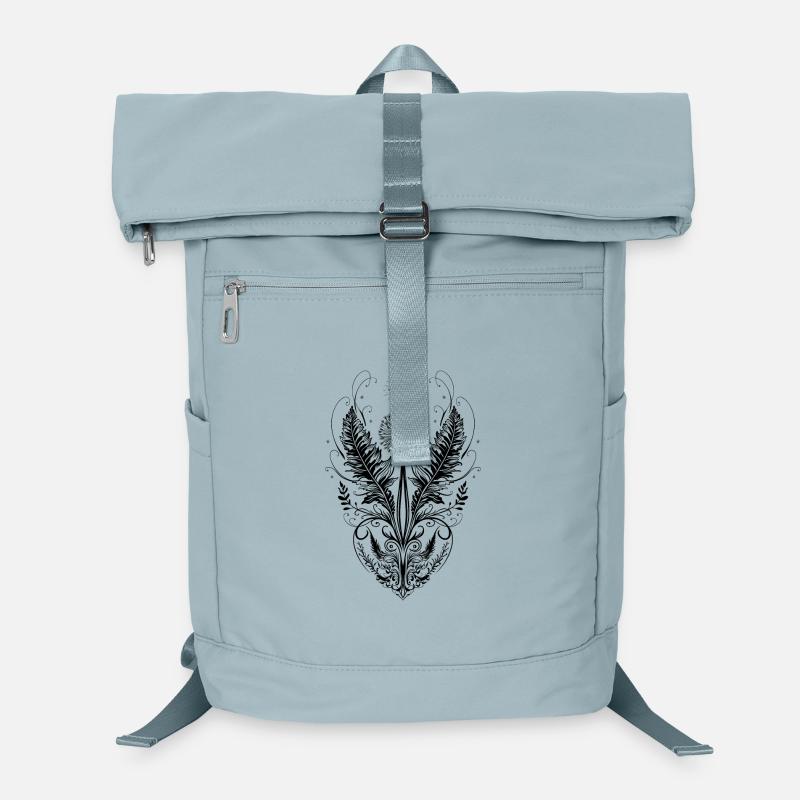 Dandelion bee heart botanical art Laptop Backpack