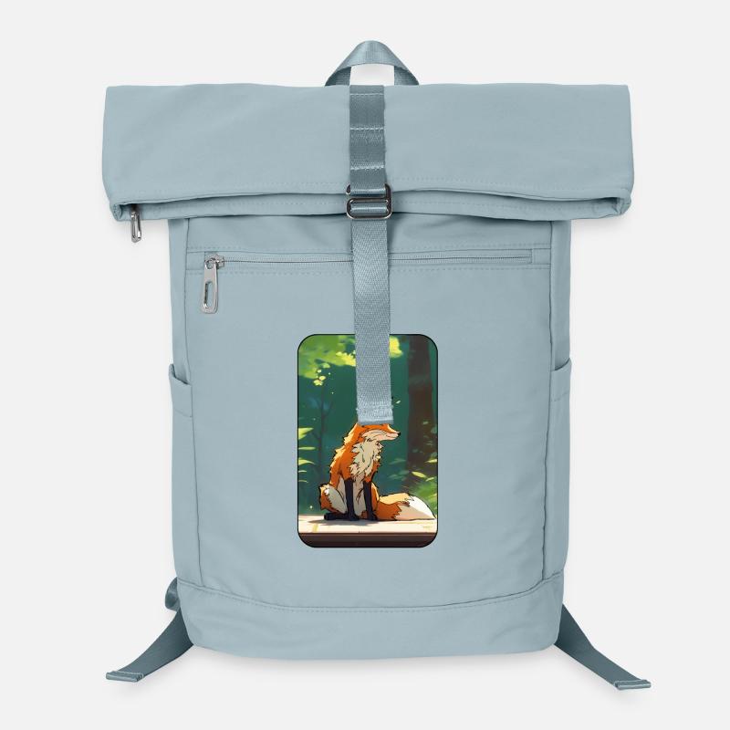 Fuchs im Wald Laptop-Rucksack 