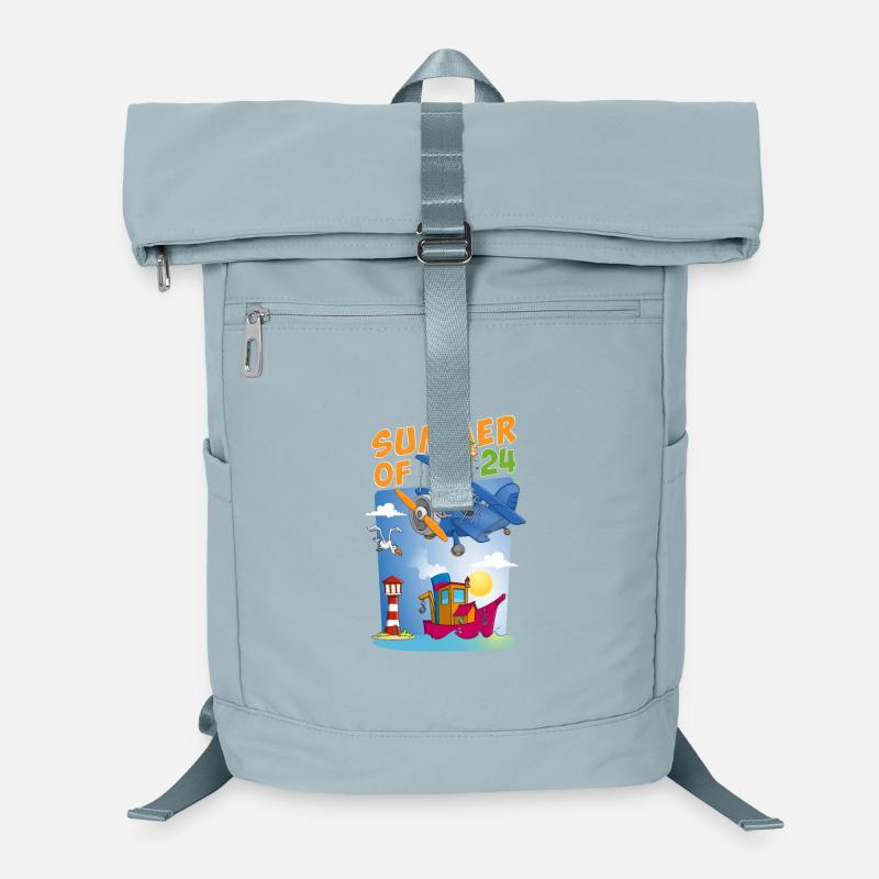 Der bunte Sommer 2024 Laptop-Rucksack 