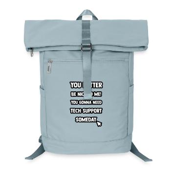 Tech Support - Laptop-Rucksack  - Eisblau - Vorne
