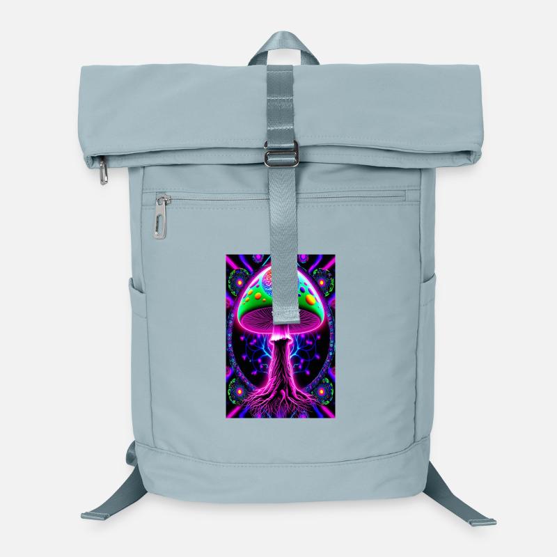 Psychedelischer Pilz Laptop-Rucksack 