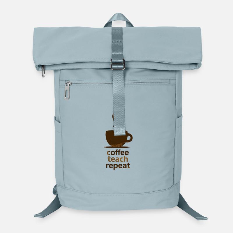 Coffee, Teach, Repeat Laptop Backpack