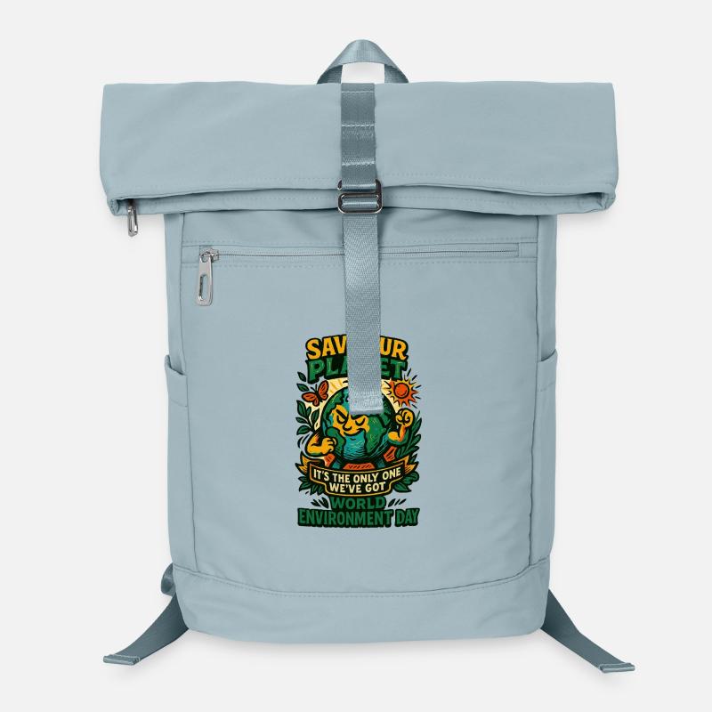 Earth Guardian World Environment Day Laptop Backpack