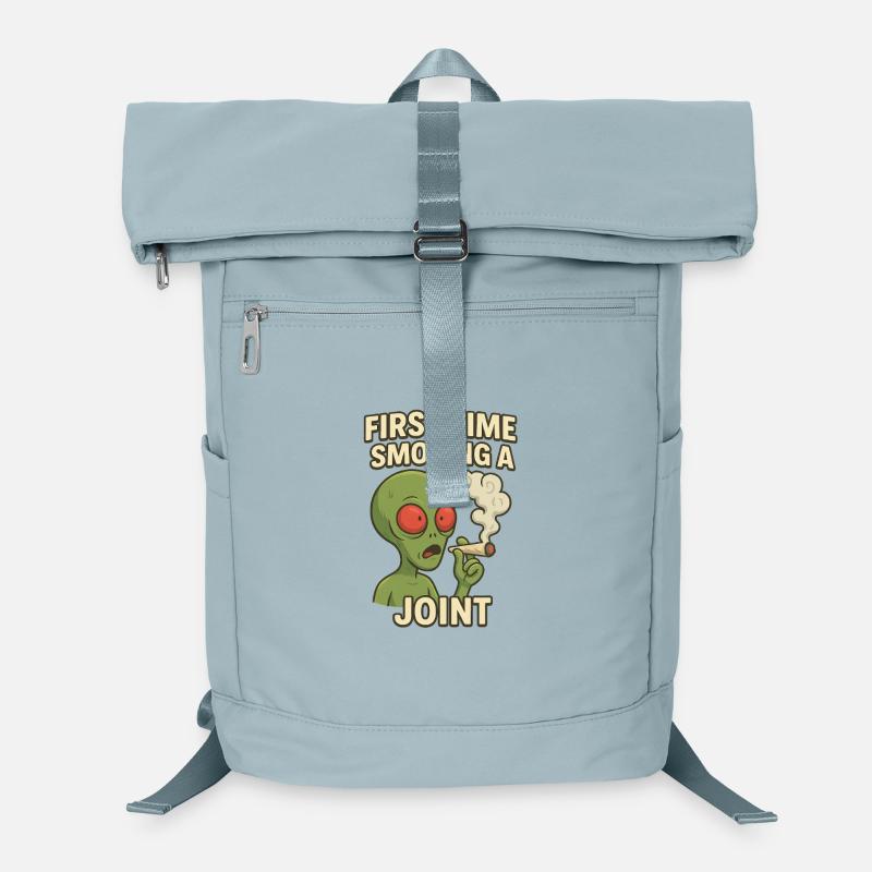 Alien Erstes Joint Rauchen Laptop-Rucksack 