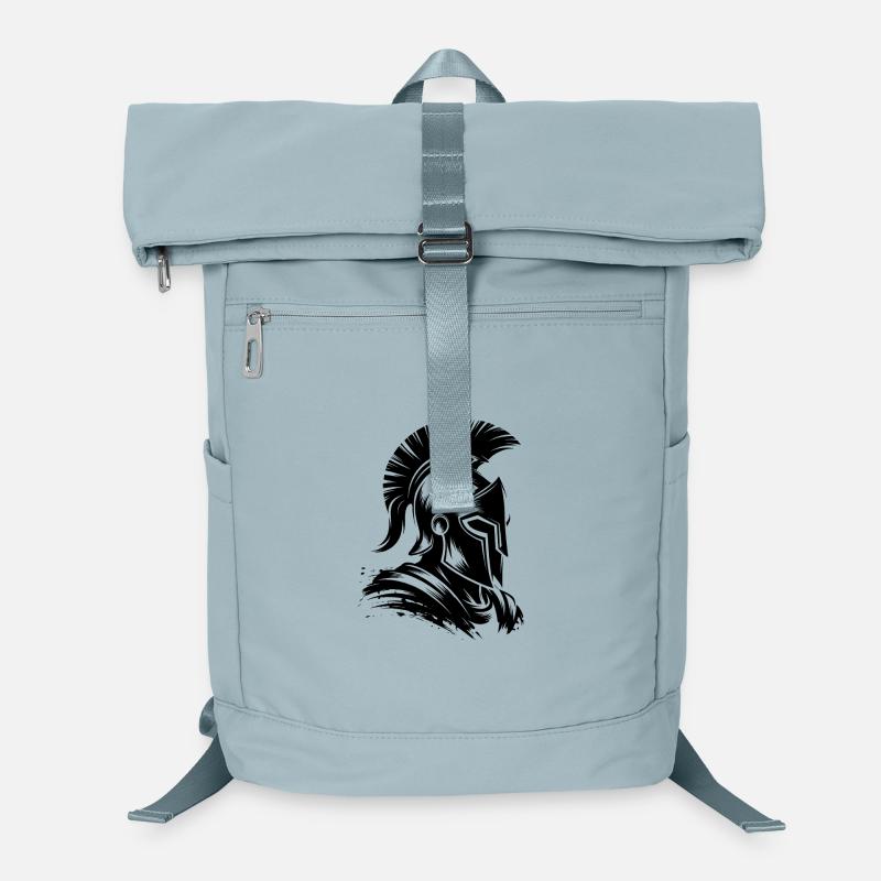 Noir Spartan Sac à dos ordinateur