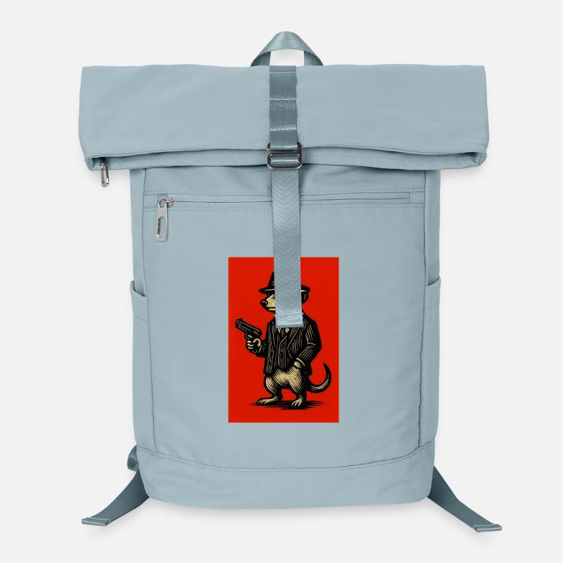Meerkat Comic Elder 4 Laptop Backpack