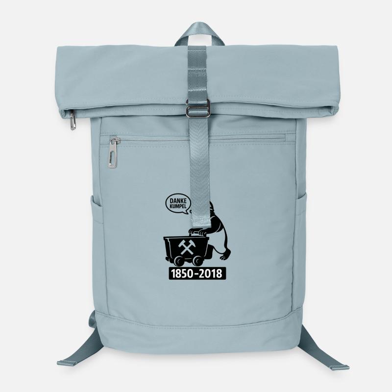 Bergbau Ruhrgebiet Danke Kumpel 1850-2018 Laptop-Rucksack 