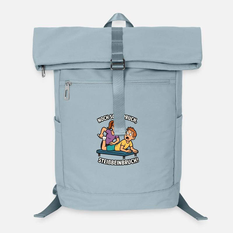 Humorvoller Physio-Spruch  Laptop-Rucksack 