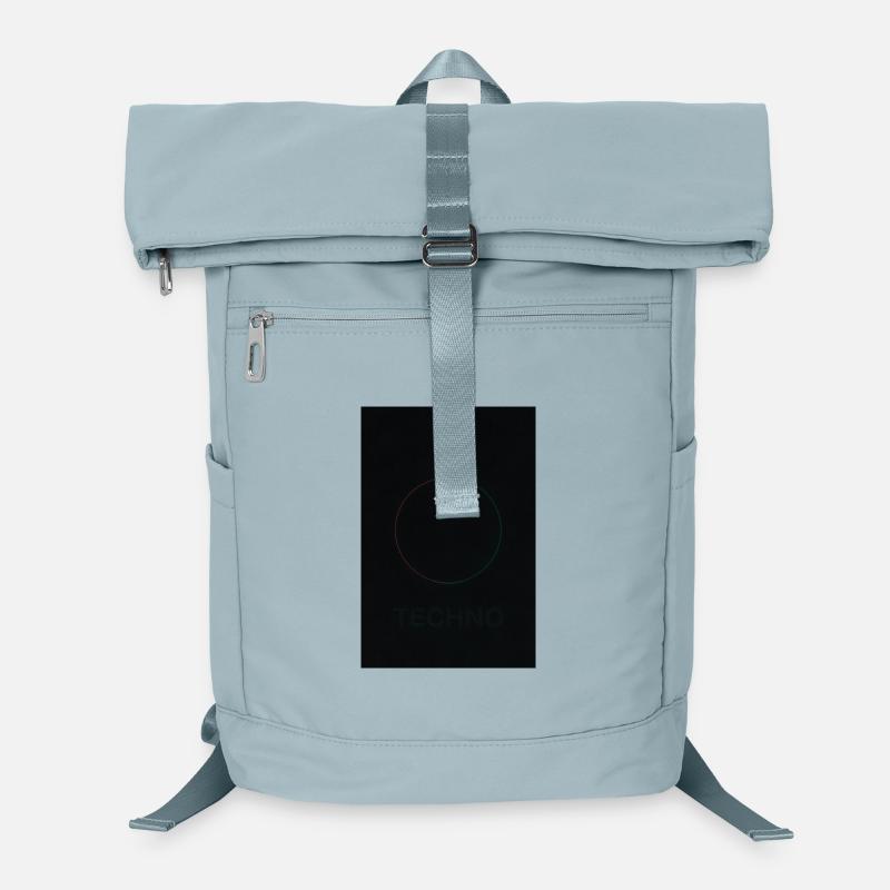Techno im Neonlicht Laptop-Rucksack 