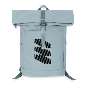 Lignes géométriques Bauhaus Art Design - Sac à dos ordinateur - bleu glacier - Devant