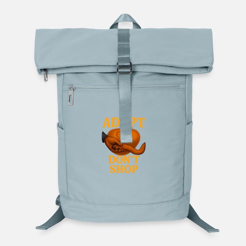 Einfühlsames Katzenadoptionsdesign Laptop-Rucksack 