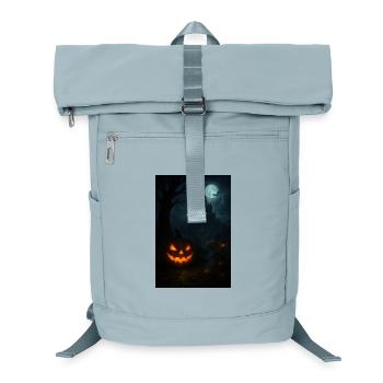 Halloween Horror Jack o Lantern - Laptop Backpack - ice blue - Front