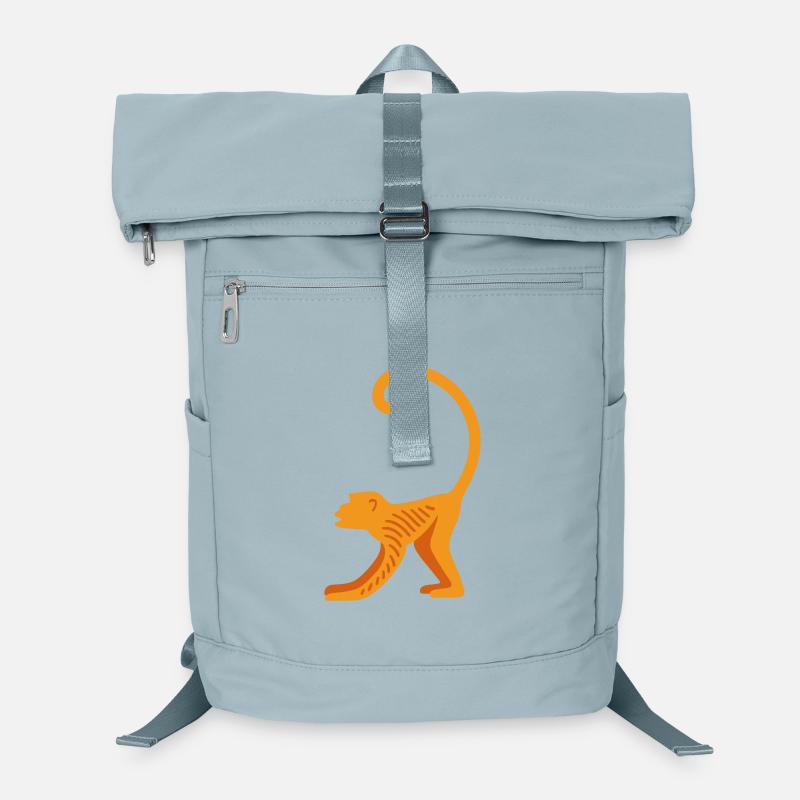 Orangutan line logo Laptop Backpack