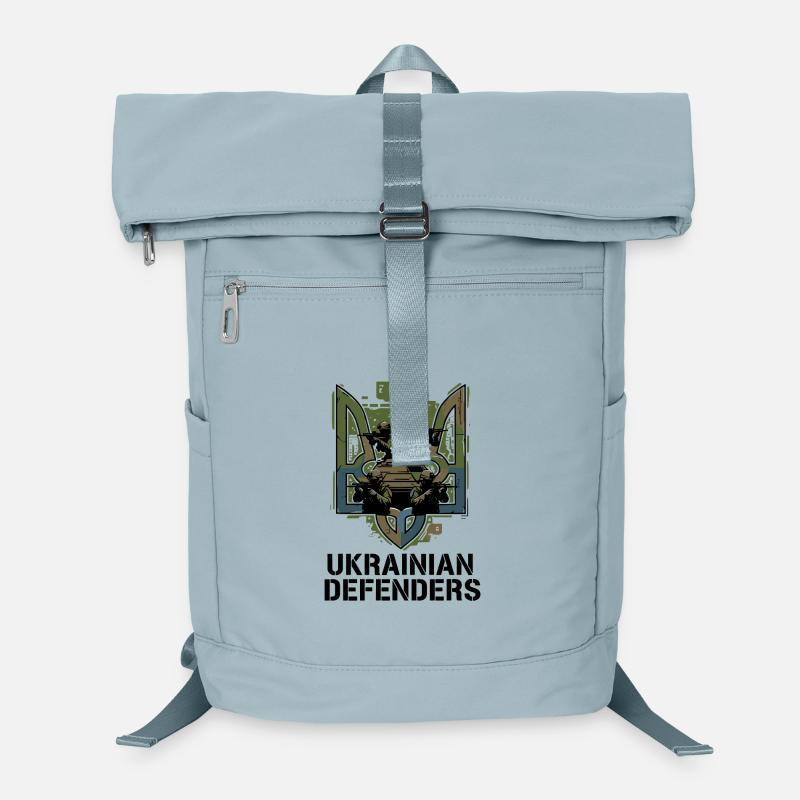 Ukrainian Defenders Emblem Laptop Backpack