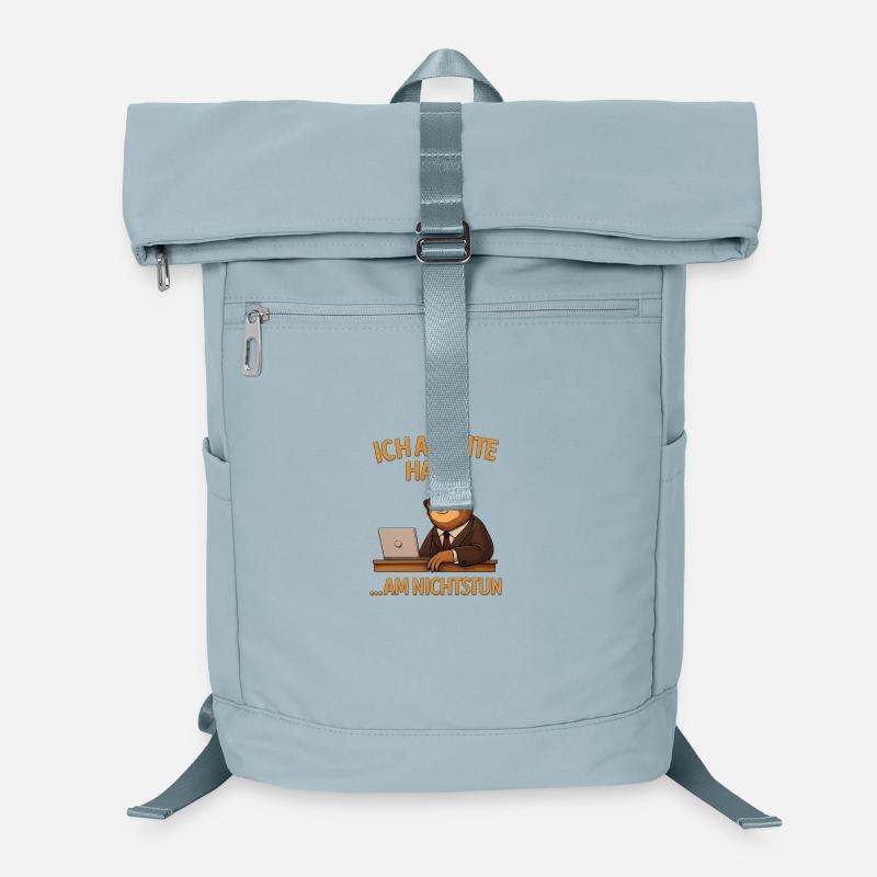 Ich arbeite hart... am Nichtstun Laptop-Rucksack 