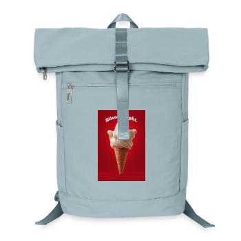 Silent Delight Cone - Laptop Backpack - ice blue - Front