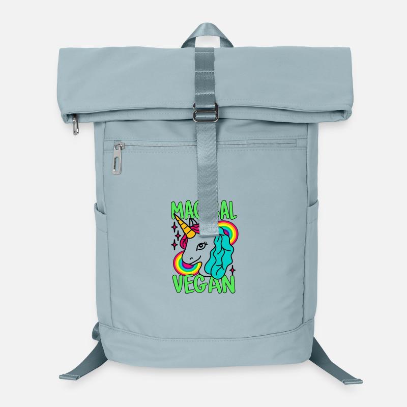 Magical Go Vegan Unicorn Laptop Backpack