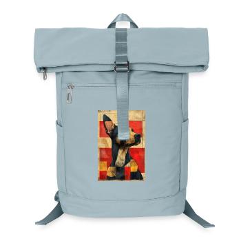 Illustration of a dog - Laptop Backpack - ice blue - Front