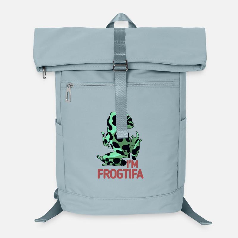 Ich bin Frogtifa Laptop-Rucksack 