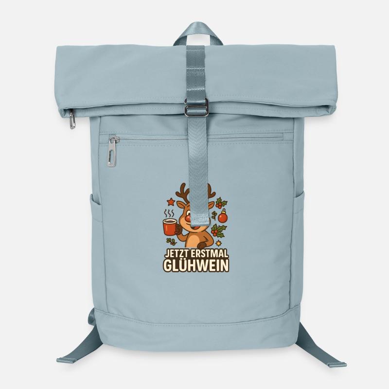 Christmas mulled wine reindeer Laptop Backpack