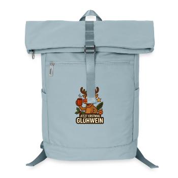 Renne fan du vin chaud - Sac à dos ordinateur - bleu glacier - Devant