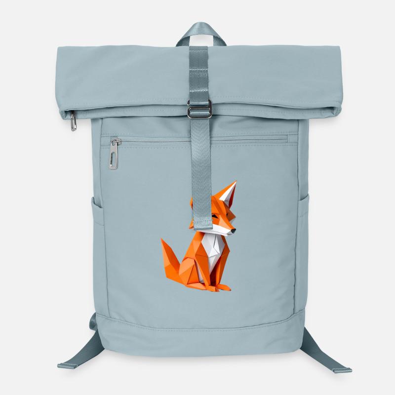 Polygon Fox Illustration Laptop Backpack