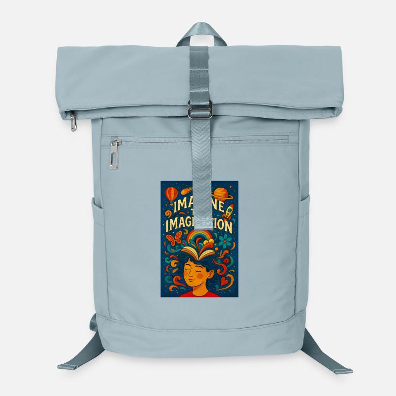 Imagination in motion flourishes Laptop Backpack