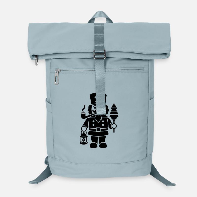 Bergmann Glück auf Räuchermann Laptop-Rucksack 